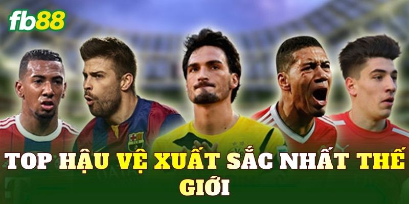 Top Hậu Vệ Xuất Sắc Nhất Thế Giới